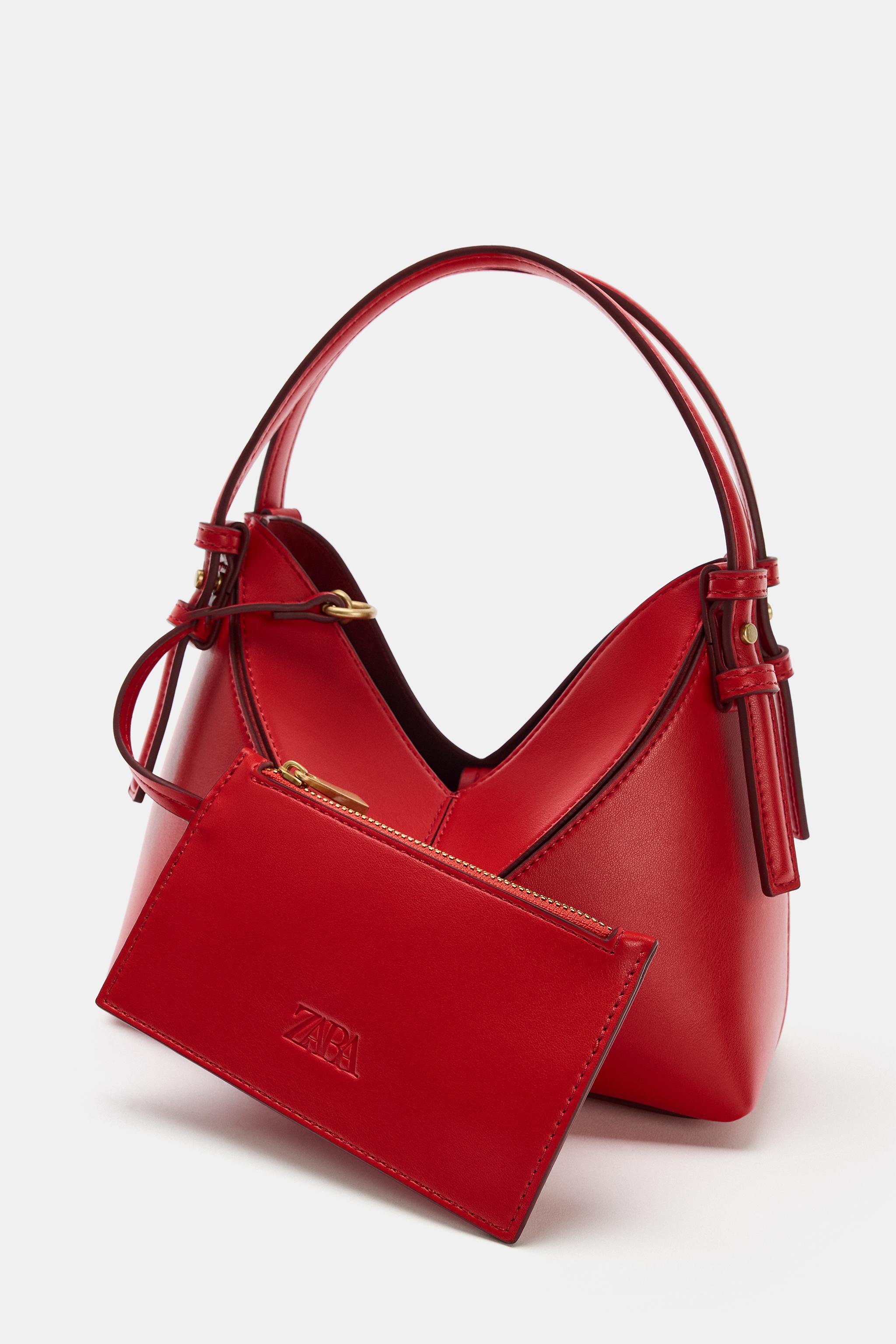MINI SEAM DETAIL BUCKET BAG